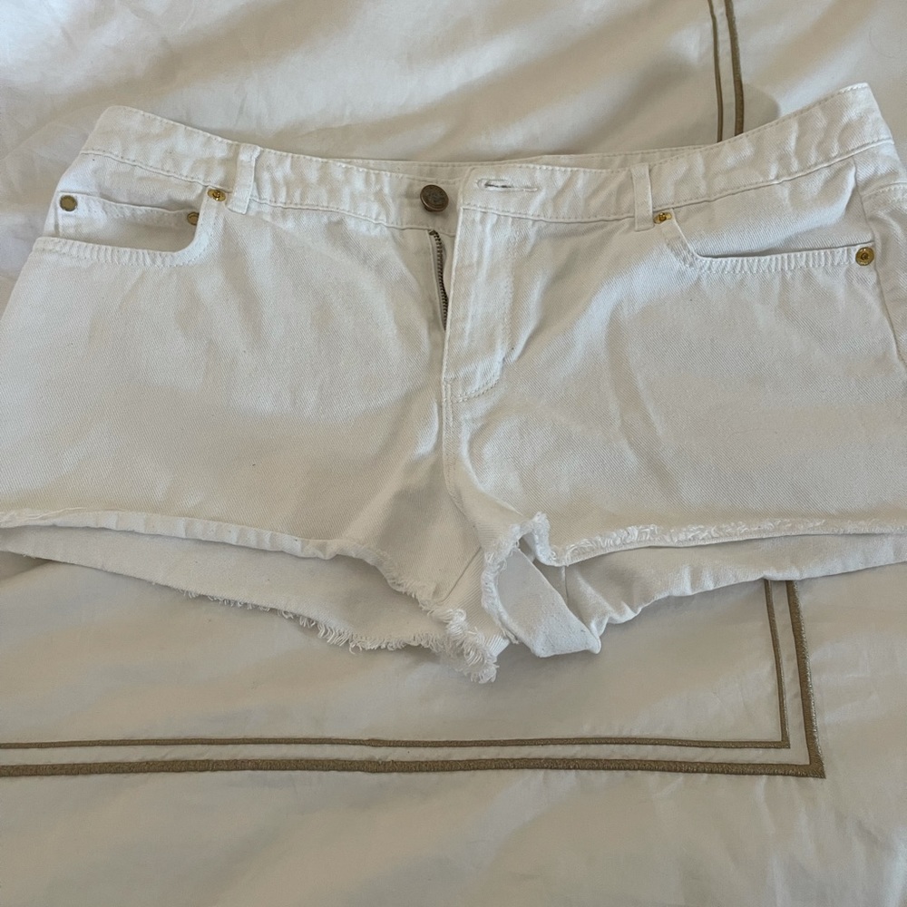 Michael kors white Denim Shorts